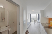 1er_Apartment_Blick_Kueche_Bad