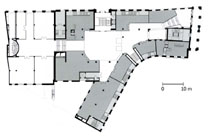 Grundriss Zeichnung des Objektes